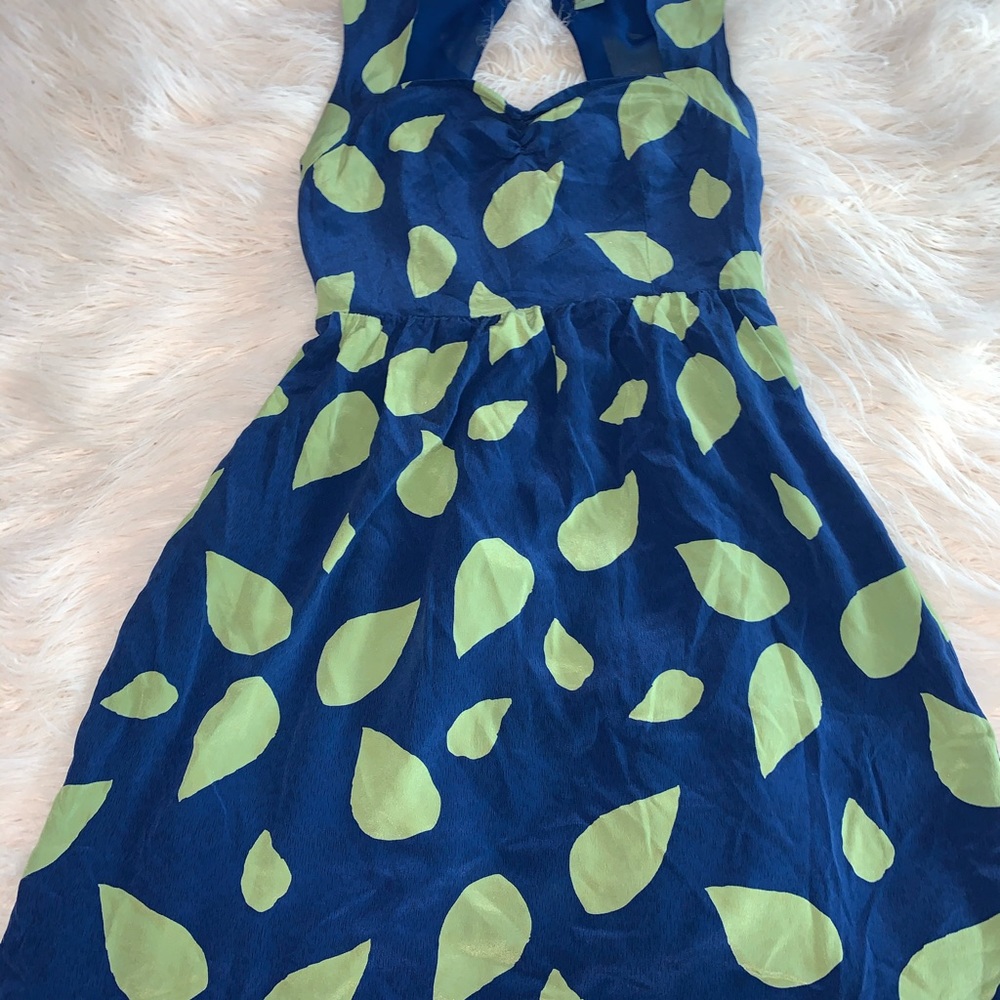 Anthropologie beautiful silk dress